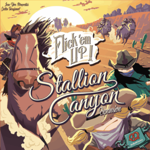 Flick ’em Up!: Stallion Canyon board game cover