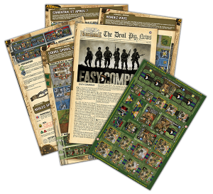 Heroes of Normandie: Gazette #3 board game cover