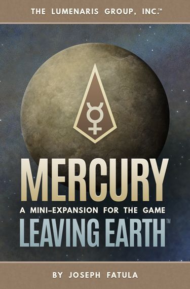 Leaving Earth: Mercury board game cover