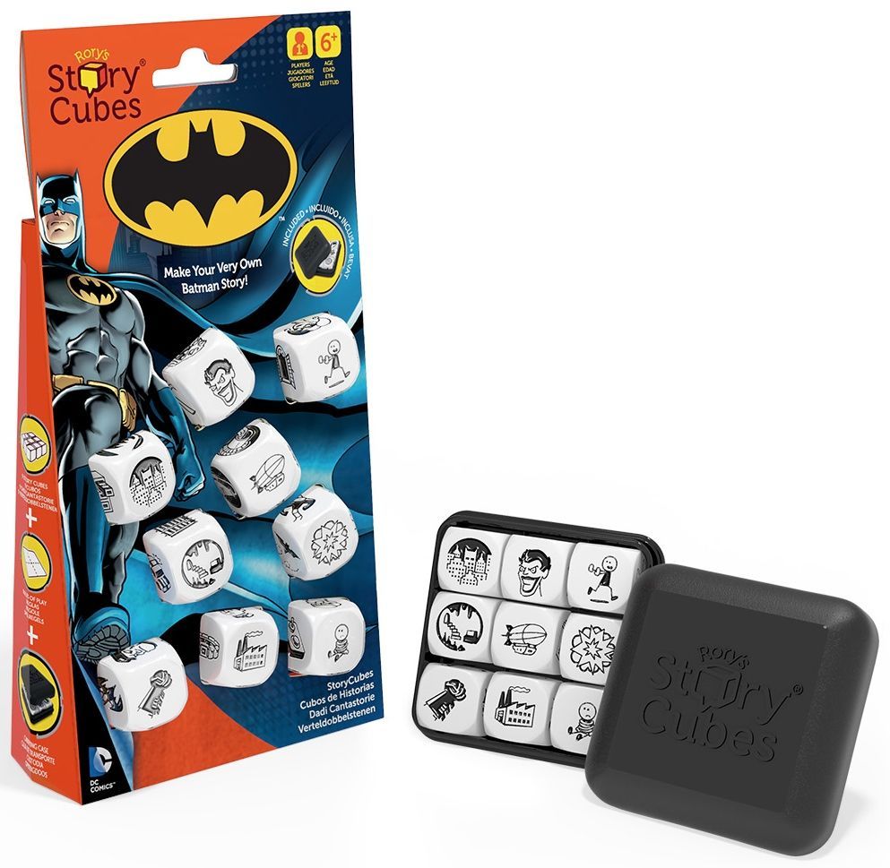 Rory’s Story Cubes: Batman board game cover