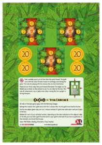 Cacao: Volcanoes board game cover