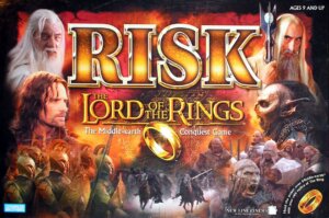 Risk: The Lord of the Rings board game cover