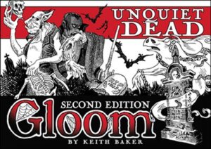 Gloom: Unquiet Dead board game cover