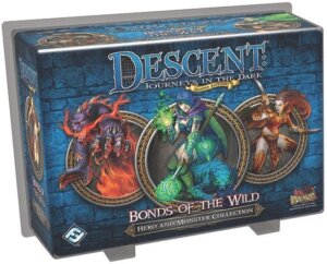 Descent: Journeys in the Dark (Second Edition) – Bonds of the Wild board game cover