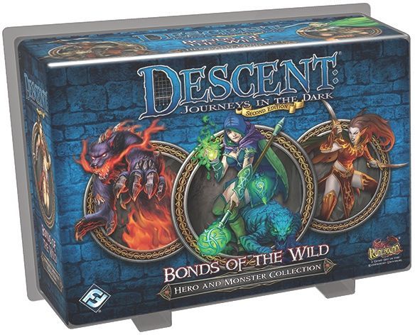 Descent: Journeys in the Dark (Second Edition) – Bonds of the Wild board game cover