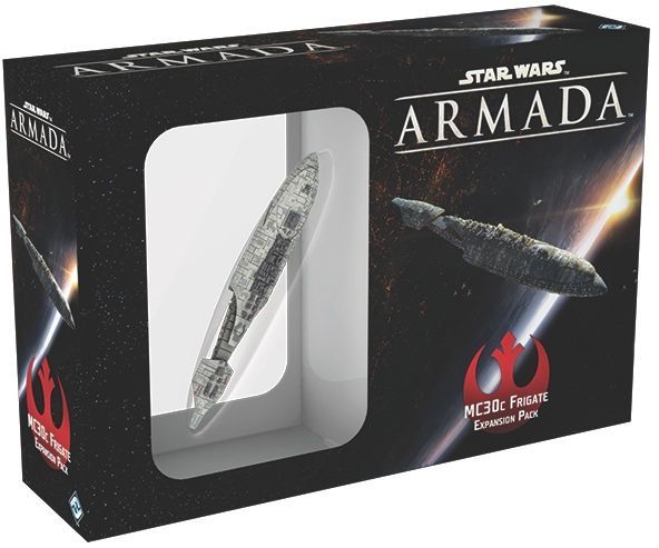 Star Wars: Armada – MC30c Frigate Expansion Pack board game cover
