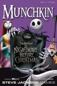 Munchkin: The Nightmare Before Christmas board game cover
