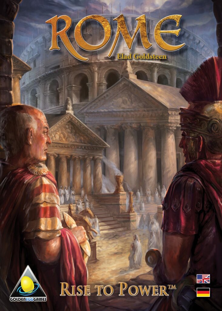 Rome: Rise to Power board game cover