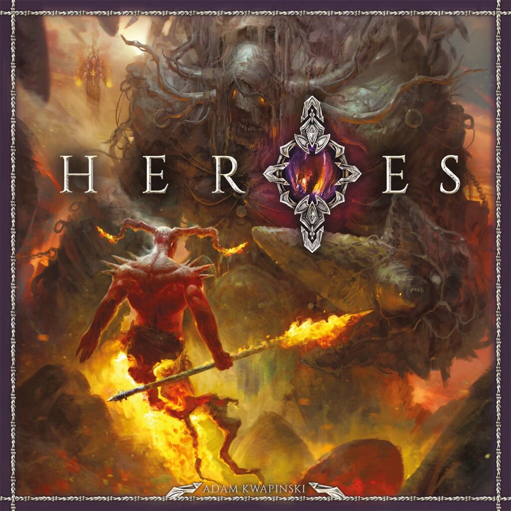 Heroes board game cover