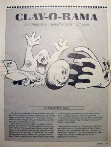 Clay-O-Rama board game cover