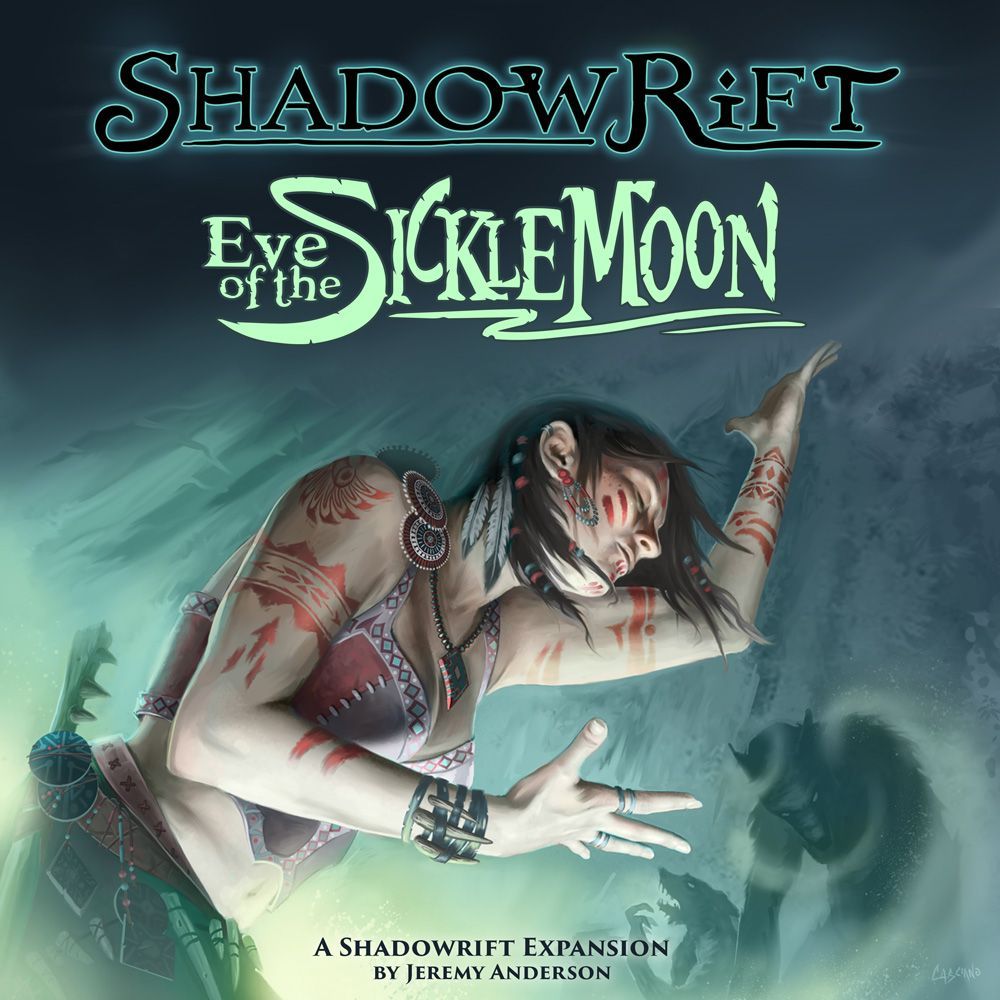Shadowrift: Eve of the Sickle Moon board game cover