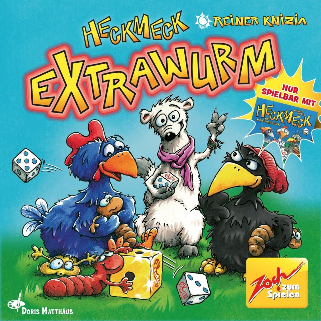 Heckmeck Extrawurm board game cover