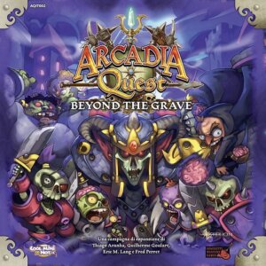 Arcadia Quest: Beyond the Grave board game cover