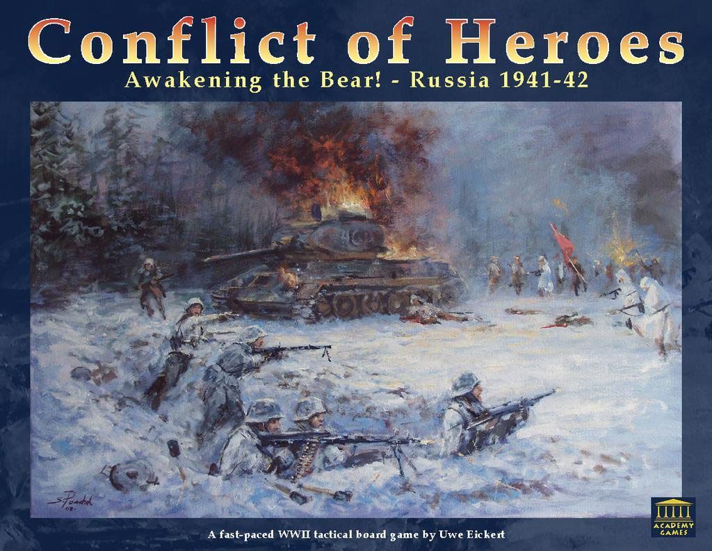 Conflict of Heroes: Awakening the Bear! – Russia 1941-42 board game cover