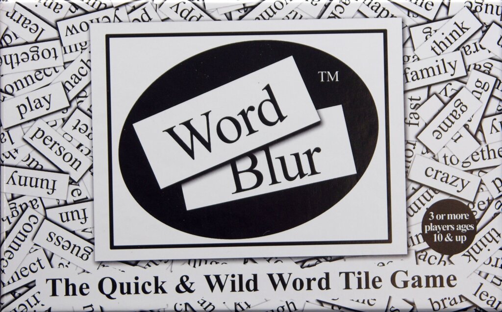 Word Blur board game cover