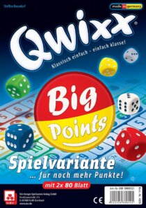 Qwixx: Big Points board game cover