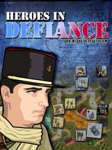 Lock ‘n Load Tactical: Heroes in Defiance board game cover