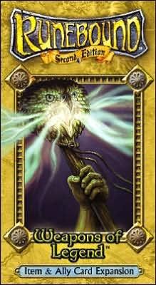 Runebound: Weapons of Legend board game cover