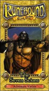 Runebound: The Seven Scions board game cover