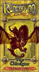Runebound: The Cataclysm board game cover