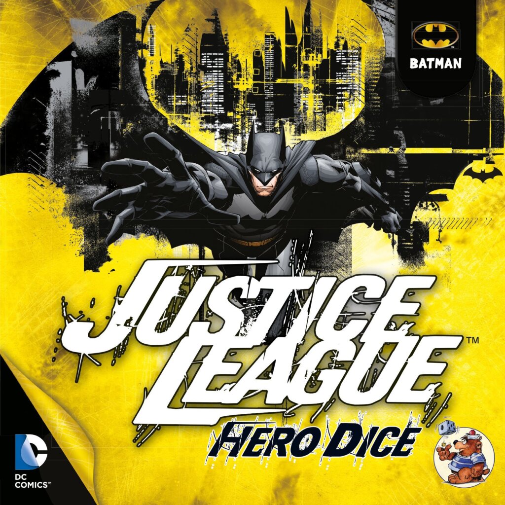 Justice League: Hero Dice – Batman board game cover