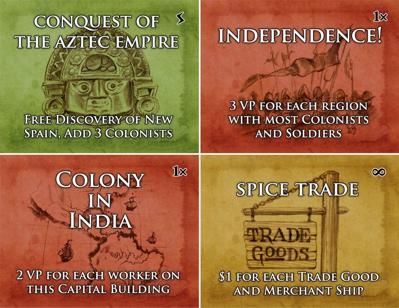 Empires: Age of Discovery – Bonus Capital Buildings board game cover