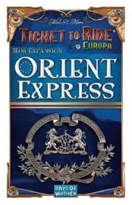Ticket to Ride: Europe – Orient Express board game cover
