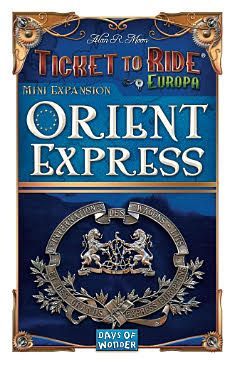 Ticket to Ride: Europe – Orient Express board game cover
