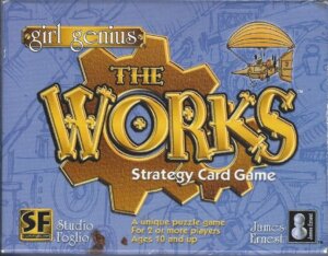 Girl Genius: The Works board game cover