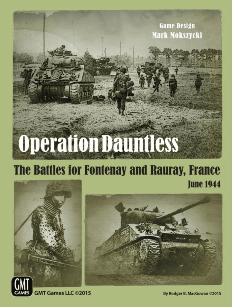 Operation Dauntless: The Battles for Fontenay and Rauray, France, June 1944 board game cover
