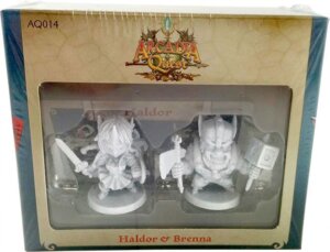 Arcadia Quest: Haldor & Brenna board game cover