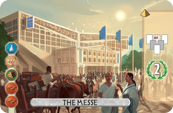 7 Wonders Duel: The Messe Promo Card board game cover