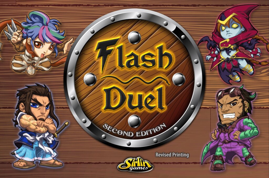 Flash Duel: Revised Second Edition board game cover