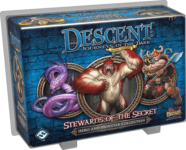 Descent: Journeys in the Dark (Second Edition) – Stewards of the Secret board game cover