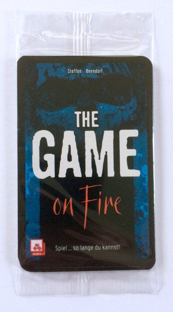 The Game on Fire board game cover