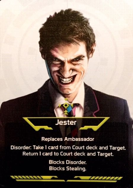 Coup: Jester Promo Card board game cover