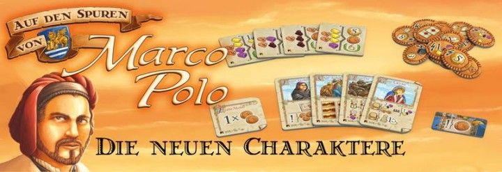 The Voyages of Marco Polo: The New Characters board game cover