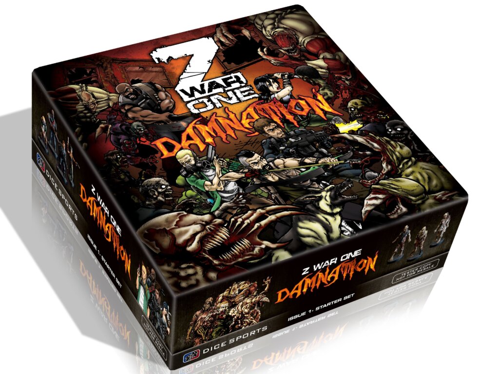 Z War One: Damnation board game cover