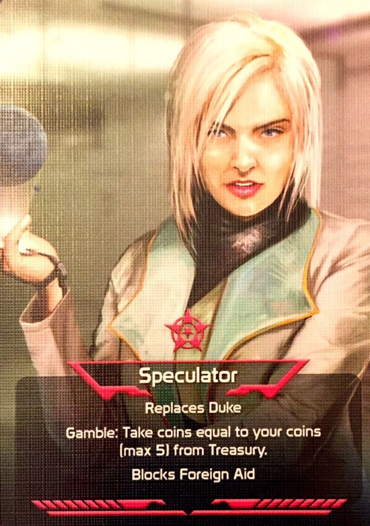 Coup: Speculator Promo board game cover