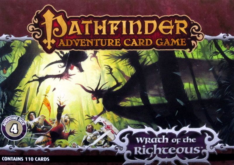Pathfinder Adventure Card Game: Wrath of the Righteous Adventure Deck 4 – The Midnight Isles board game cover
