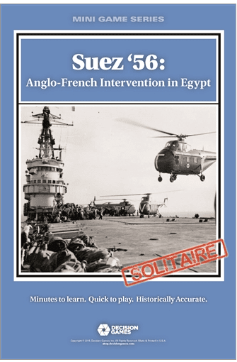Suez ’56: Anglo-French Intervention in Egypt board game cover