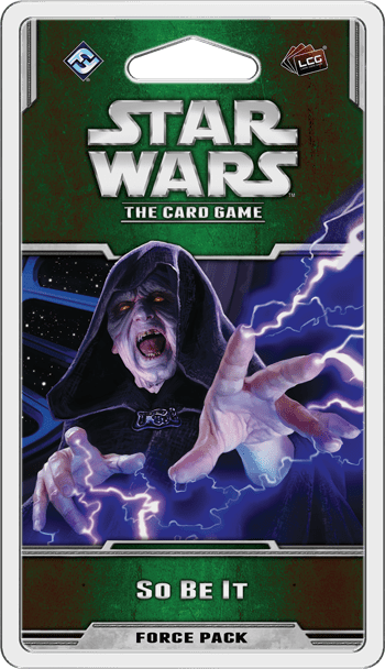 Star Wars: The Card Game – So Be It board game cover