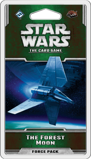 Star Wars: The Card Game – The Forest Moon board game cover