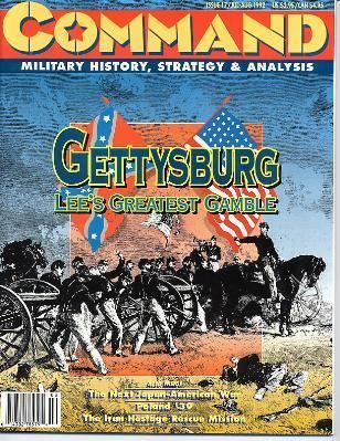 Gettysburg: Lee’s Greatest Gamble board game cover