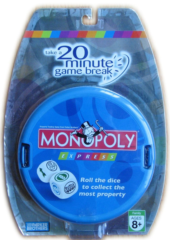 Monopoly Express board game cover