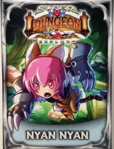 Super Dungeon Explore: Nyan Nyan board game cover