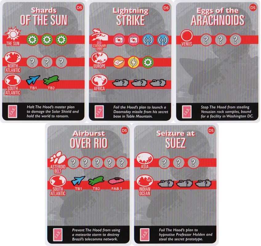 Thunderbirds: Devious Schemes Promo Card Set board game cover
