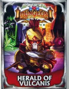 Super Dungeon Explore: Herald of Vulcanis board game cover