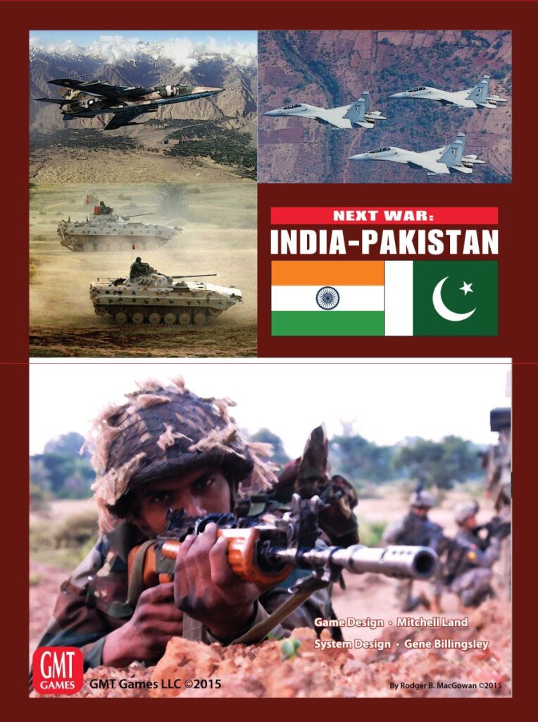 Next War: India-Pakistan board game cover