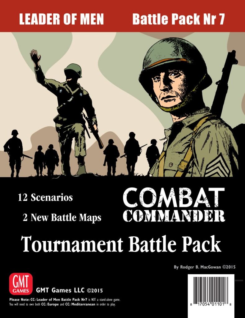 Combat Commander: Battle Pack #7 – Leader of Men: Tournament Battle Pack board game cover